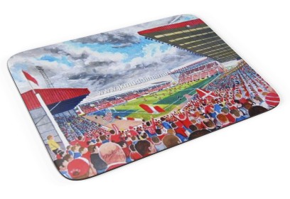 Pittodrie Stadium Fine Art Mouse Mat - Aberdeen FC